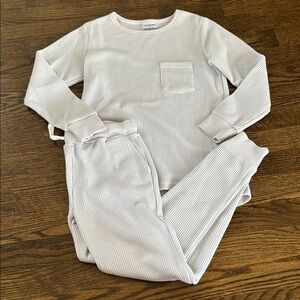 Little Bum Bums (now Bums & Roses) Waffle Jogger Set